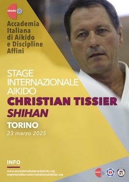 Stage internazionale con Christian Tissier Shihan - 23 marzo 2025 Torino